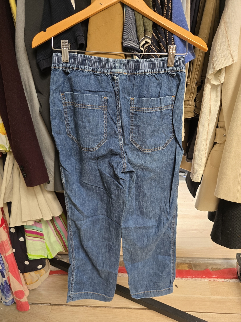NWoT Lilla P Relaxed Denim Pants Jeans xs - Picture 7 of 11